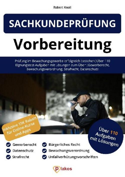 Buchcover: Sachkundeprüfung 34a GewO Vorbereitung