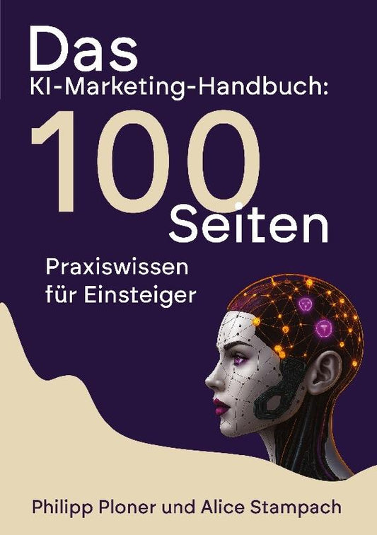 Buchcover: Das KI-Marketing-Handbuch
