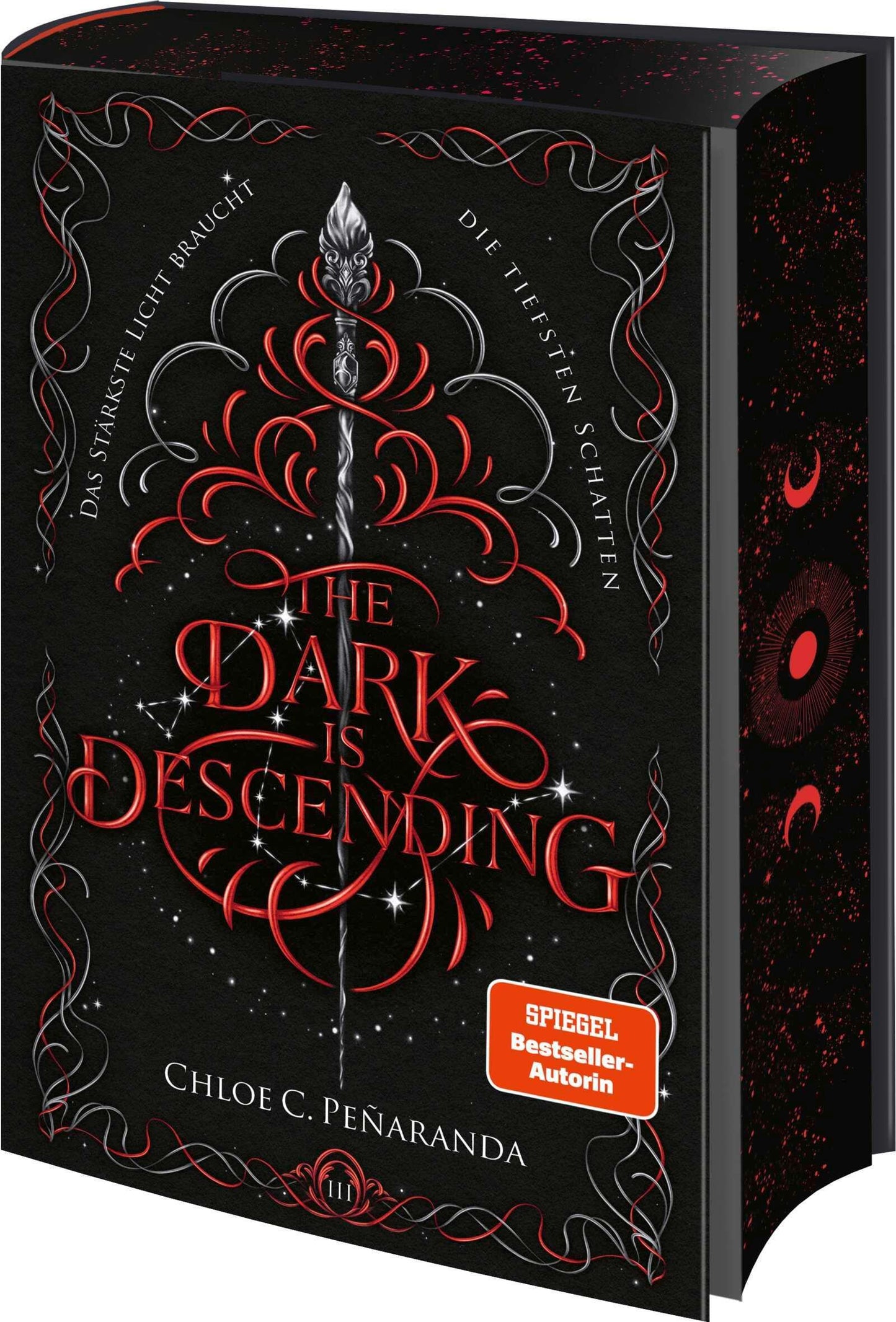 The Dark Is Descending: Das stärkste Licht braucht die tiefsten Schatten | Das Finale der SPIEGEL-Bestseller-Reihe | Farbschnitt & Charakterkarte in der Erstauflage (Die Nytefall-Trilogie, Band 3)