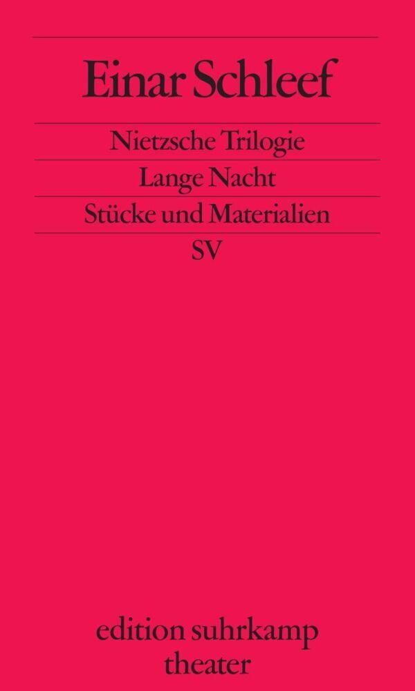 Nietzsche Trilogie. Lange Nacht