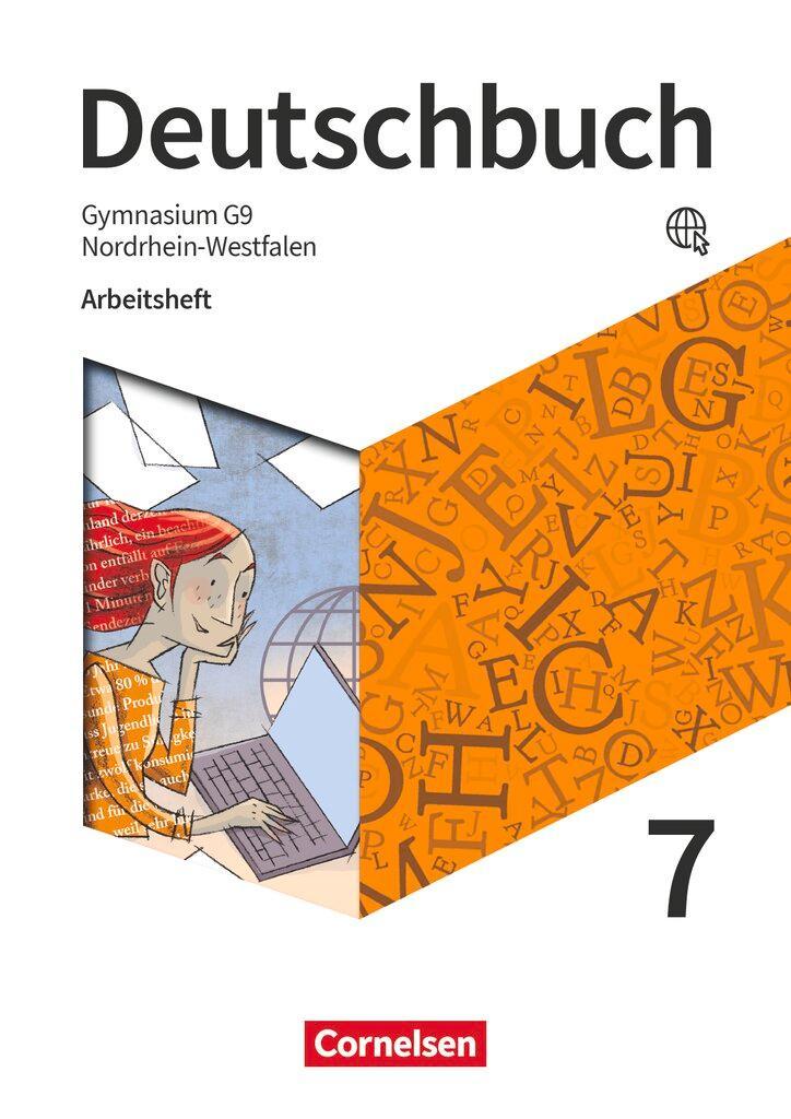 Germann, Michael/Deutschbuch Gymnasium 7. Schuljahr - Nordrhein-Westfalen -  Arbeitsheft m