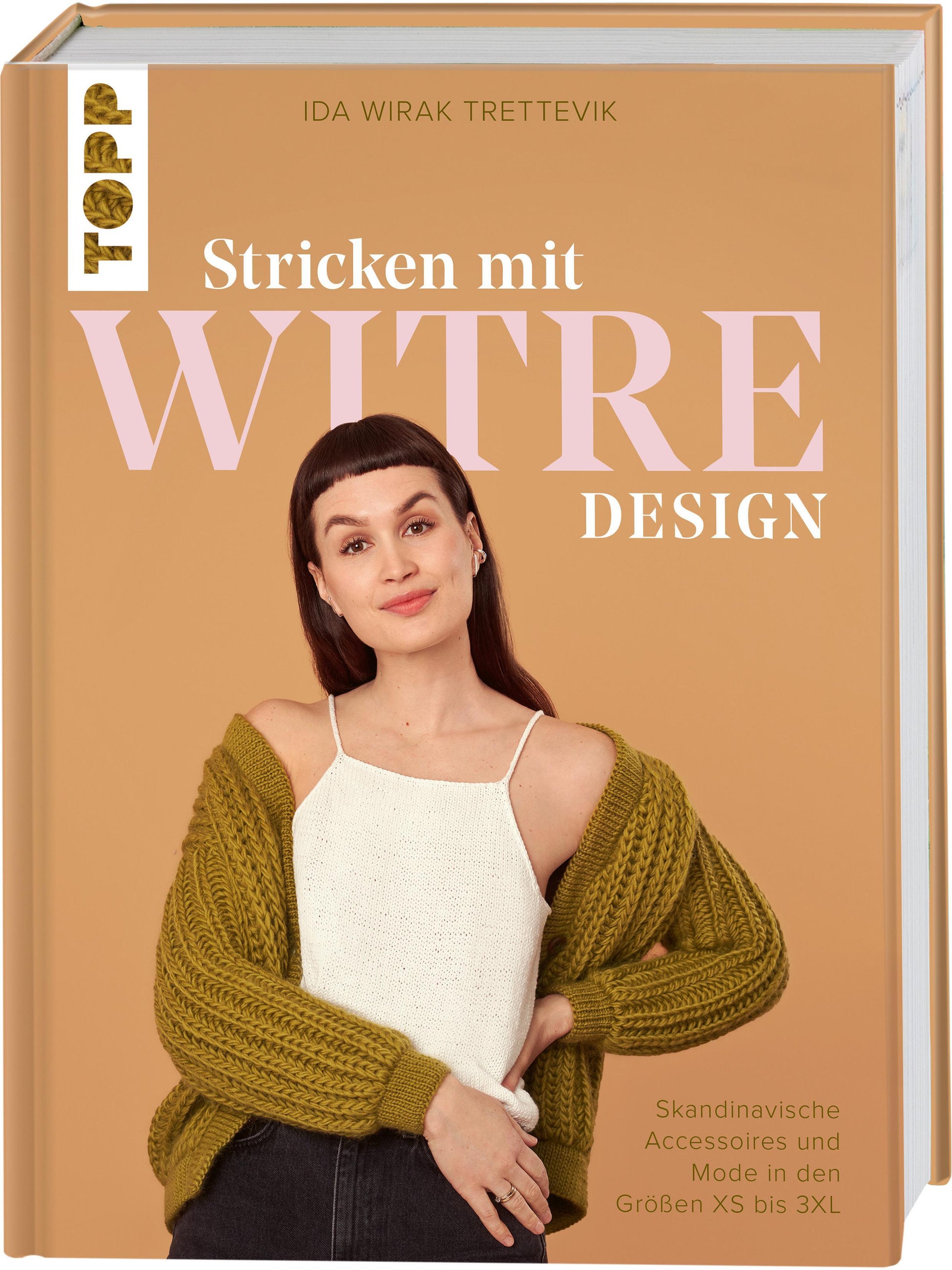 Buchcover: Stricken mit Witre Design