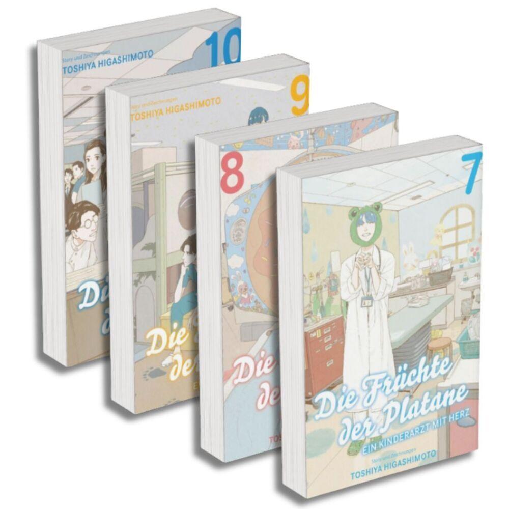 Die Früchte der Platane - Ein Kinderarzt mit Herz: Manga Pack 3 (Band 7-10)