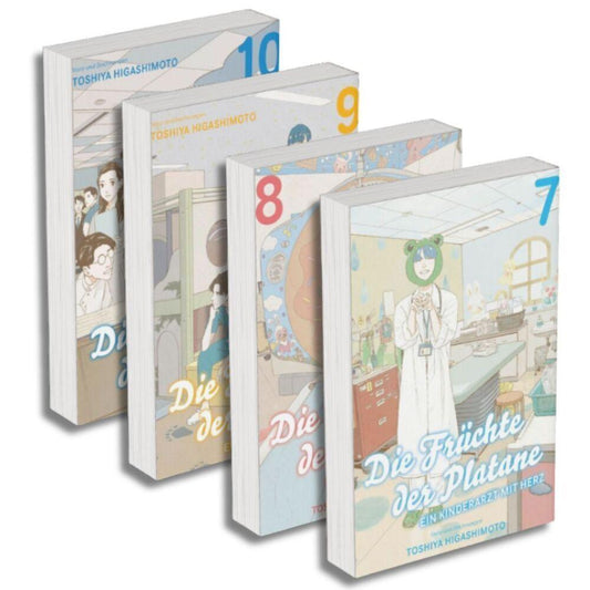 Die Früchte der Platane - Ein Kinderarzt mit Herz: Manga Pack 3 (Band 7-10)