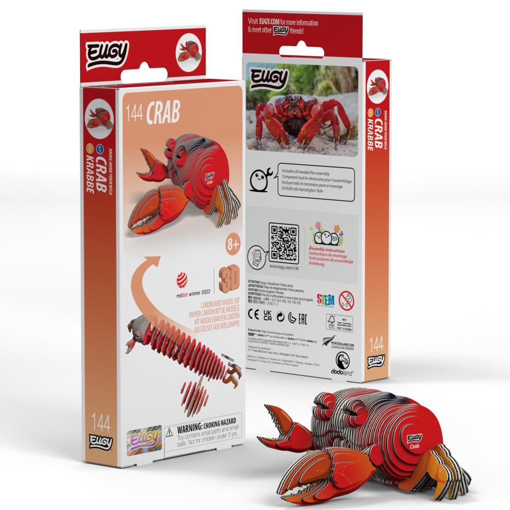 EUGY 3D-Bastelset Krabbe