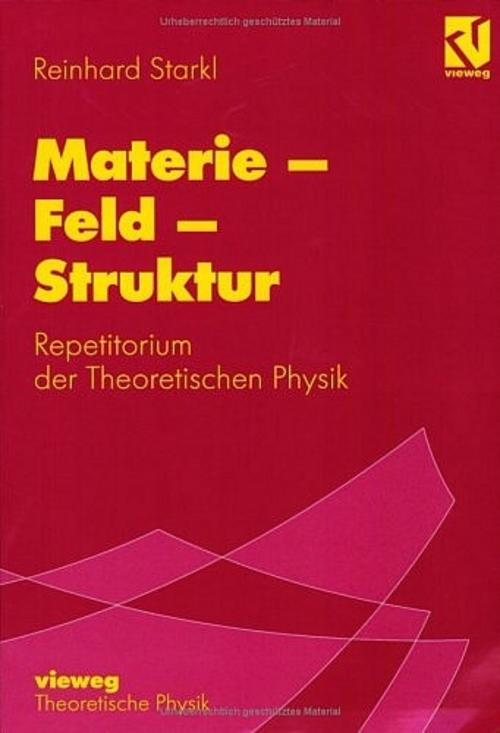 Buchcover: Materie - Feld - Struktur