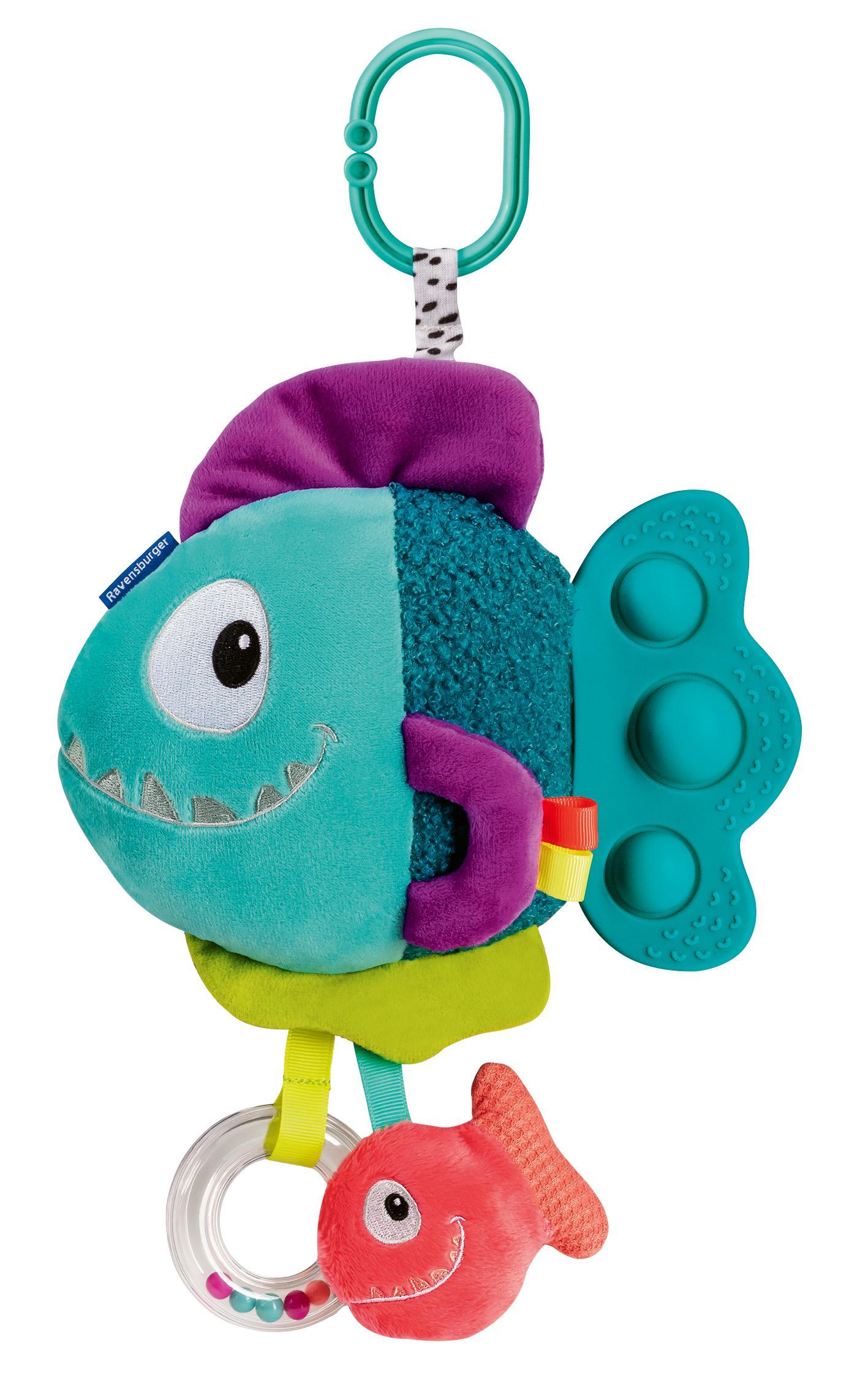 play+ Pop-it Piranha (blau)