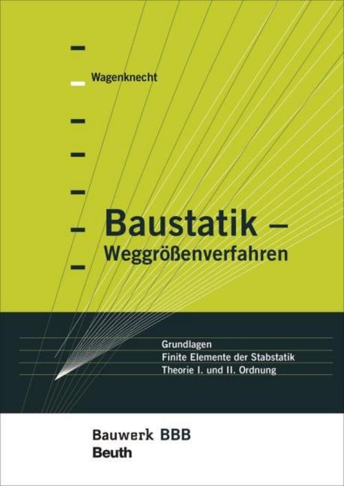 Buchcover: Baustatik - Weggrößenverfahren