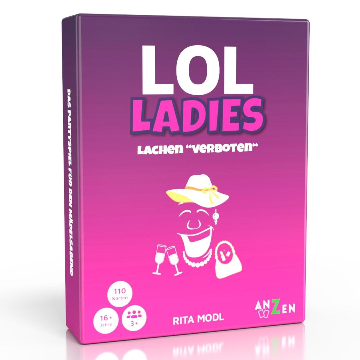 Buchcover: LOL Ladies - Lachen 'verboten'