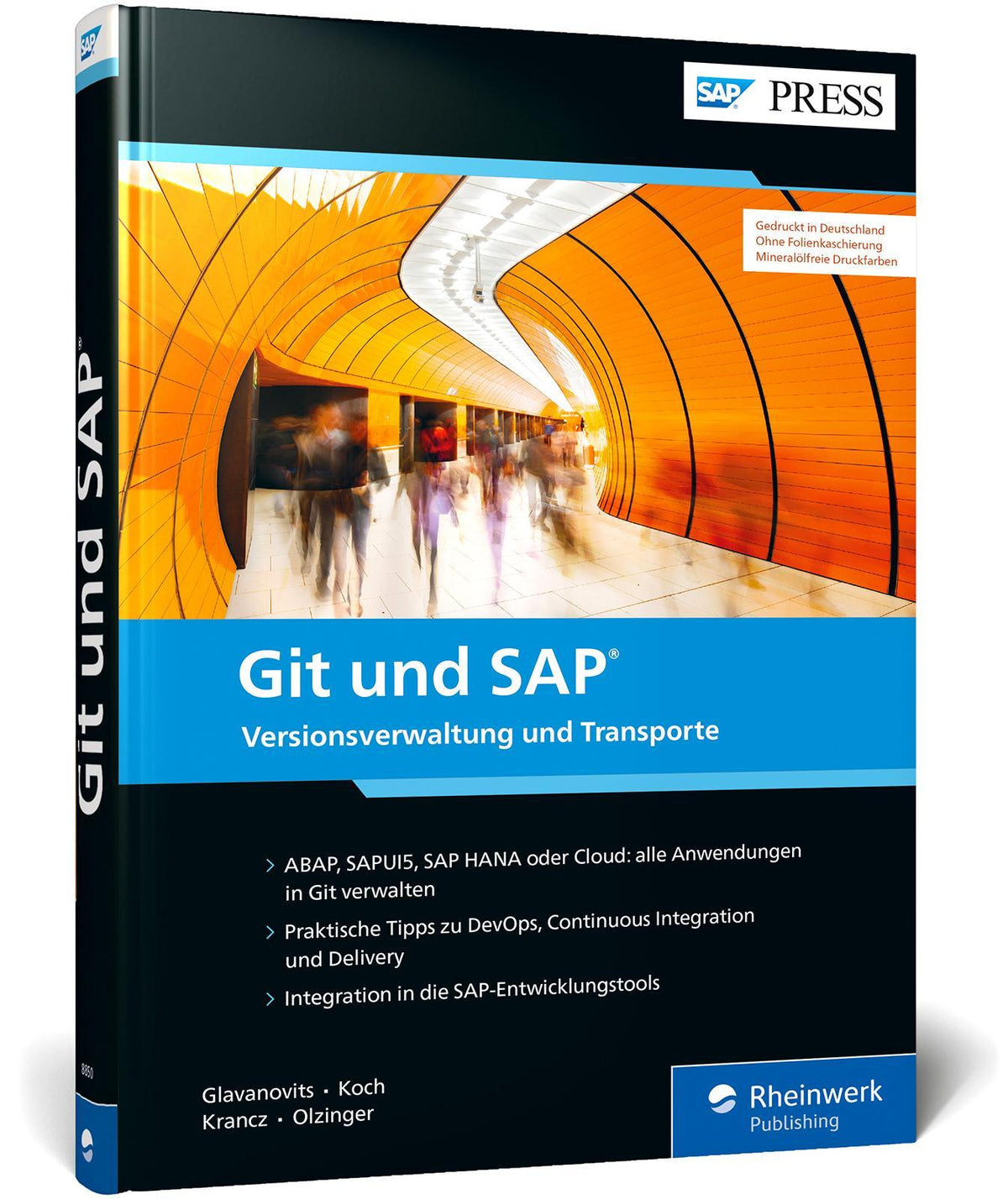Buchcover: Git und SAP