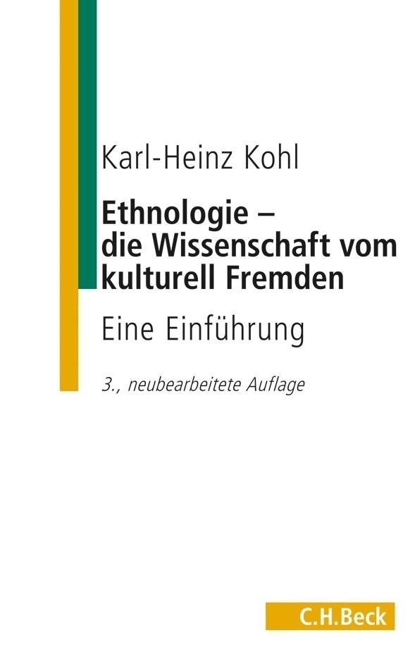 Buchcover: Ethnologie - die Wissenschaft vom kulturell Fremden