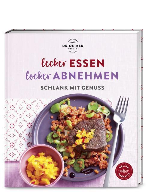Buchcover: Lecker essen - locker abnehmen