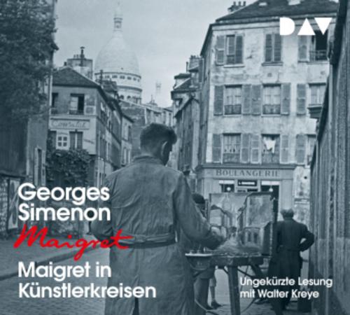 Maigret in Künstlerkreisen,4 Audio-CDs