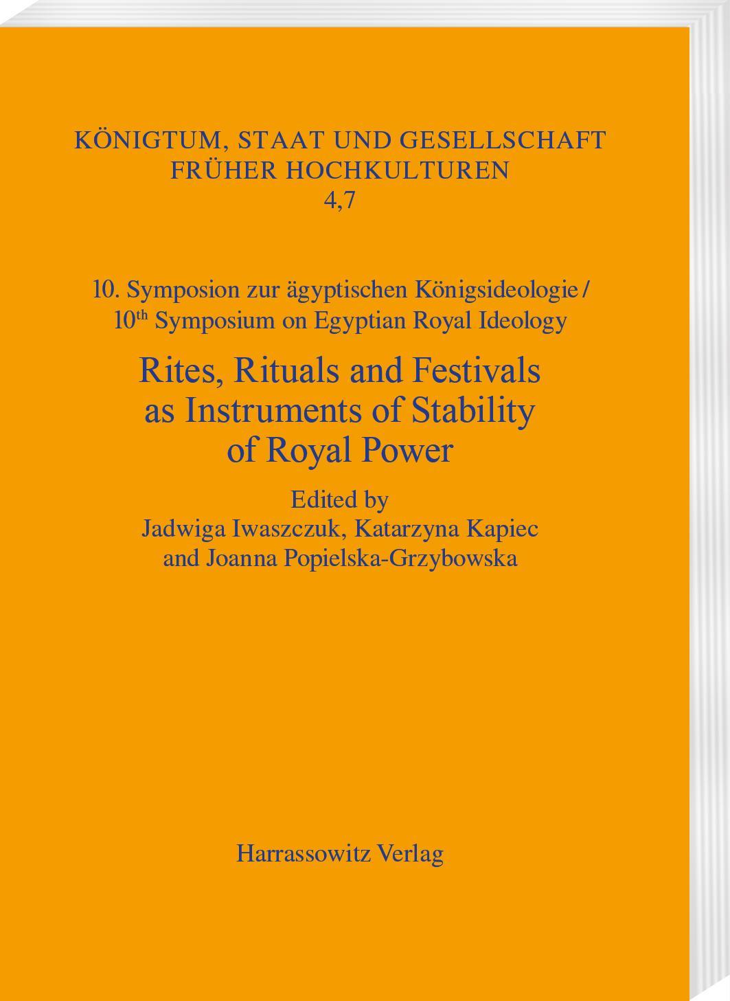 Rites, Rituals and Festivals as Instruments of Stability of Royal Power