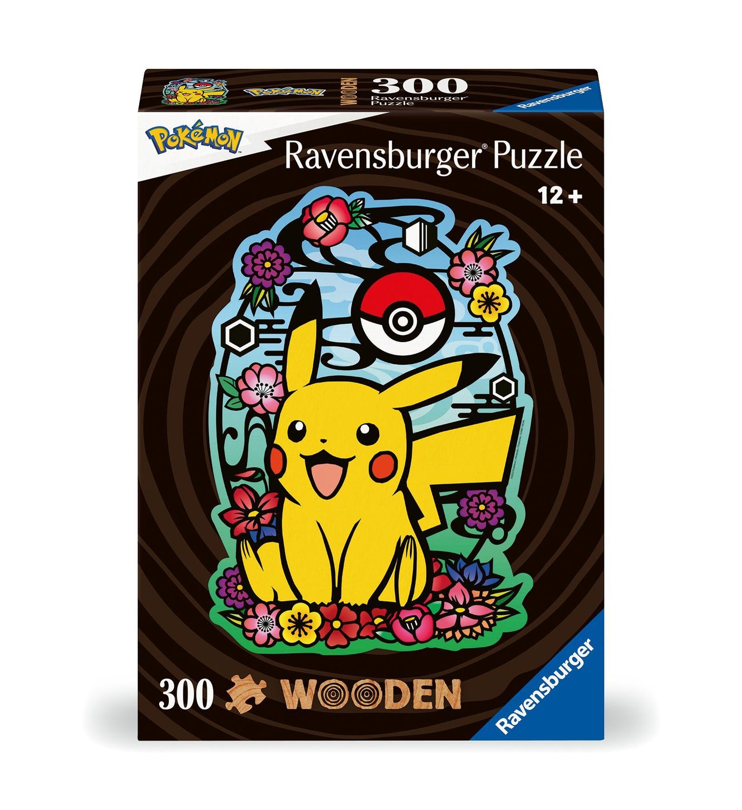 WOODEN Pokemon Pikachu