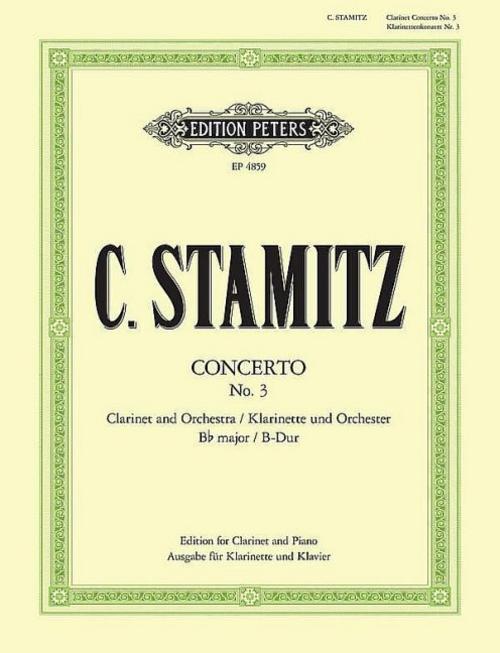 Clarinet Concerto No. 3 in B flat