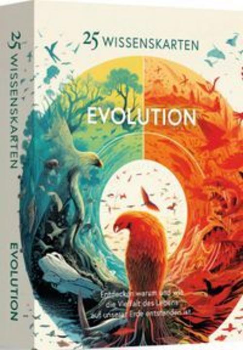 Buchcover: 25 Wissenskarten - Evolution
