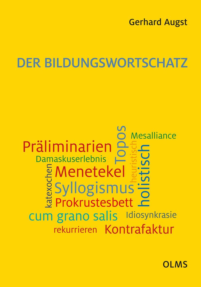Buchcover: Der Bildungswortschatz