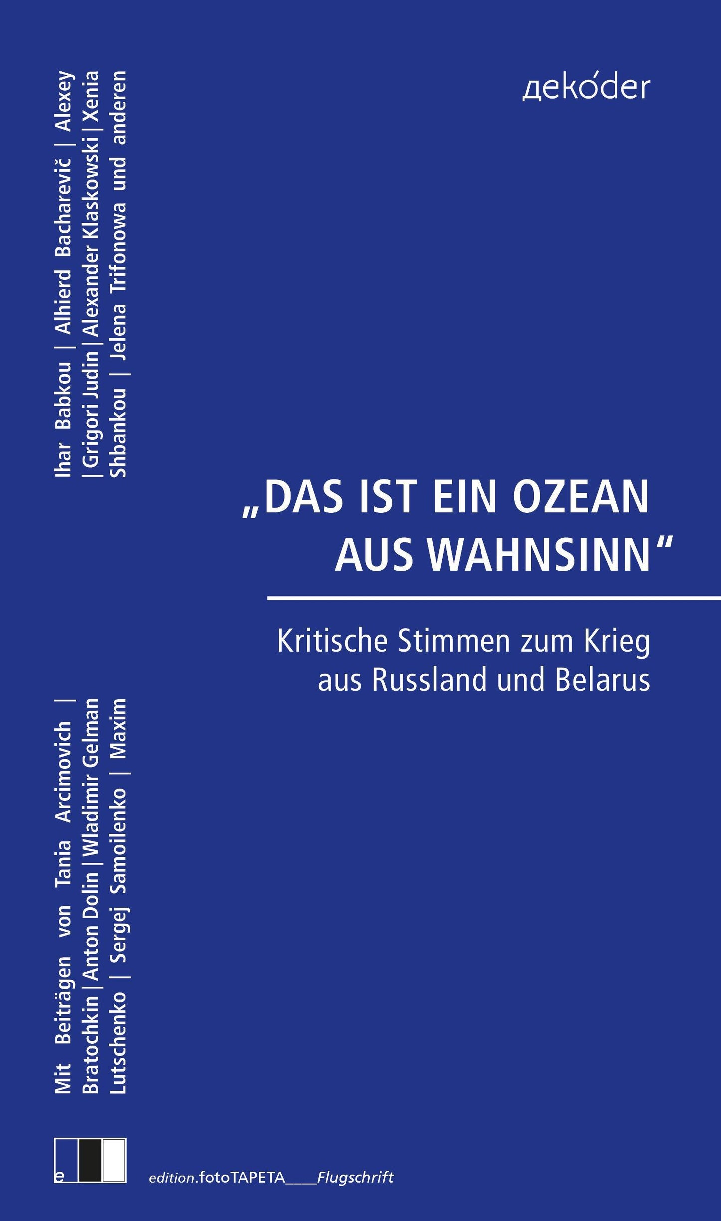 \"DAS IST EIN OZEAN AUS WAHNSINN\"