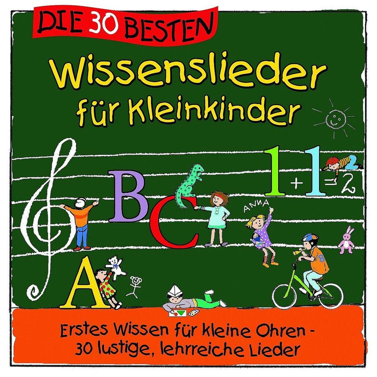 Die 30 besten Wissenslieder für Kleinkinder