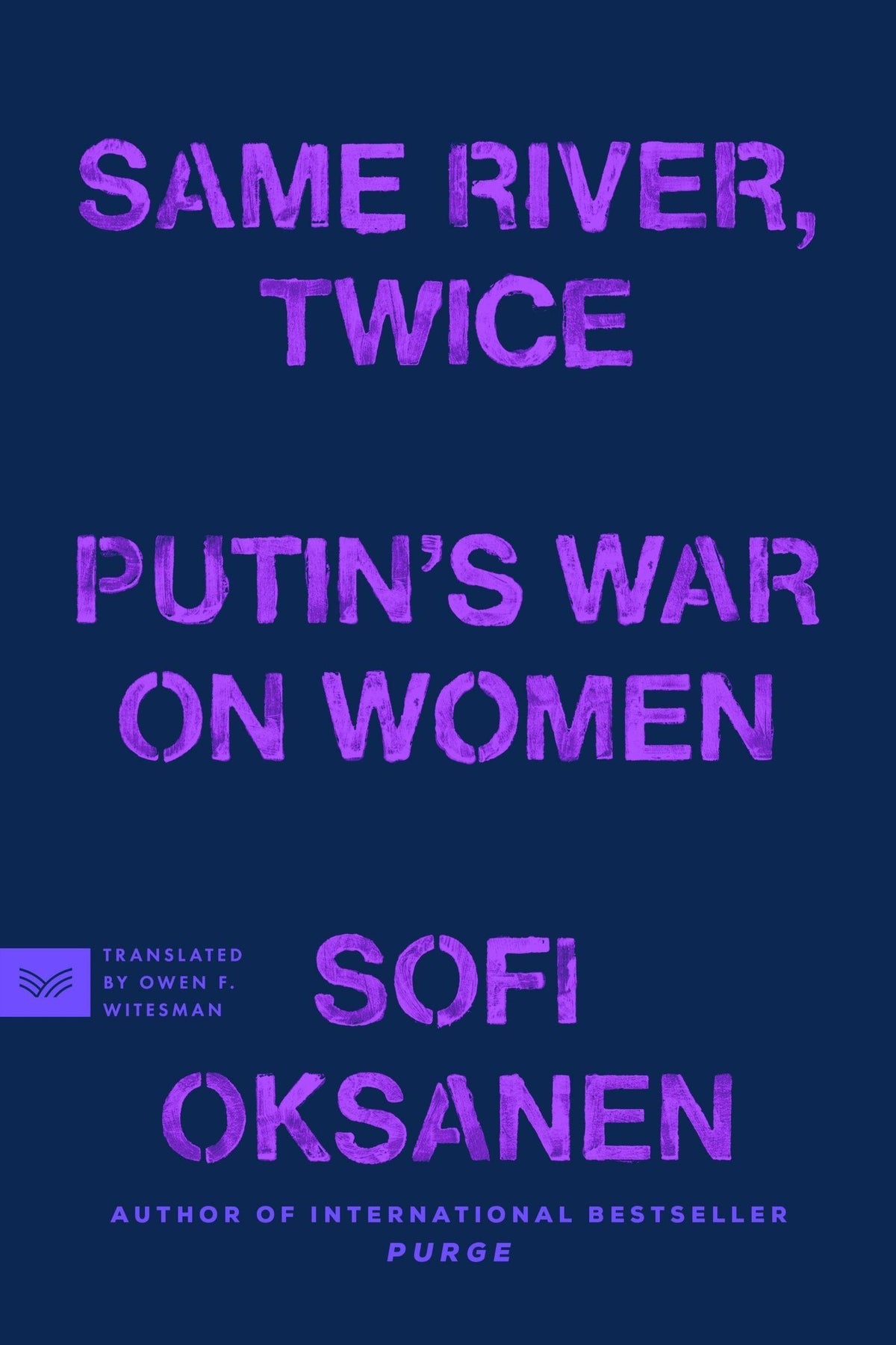Buchcover: Same River, Twice