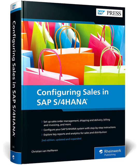Buchcover: Configuring Sales in SAP S/4HANA