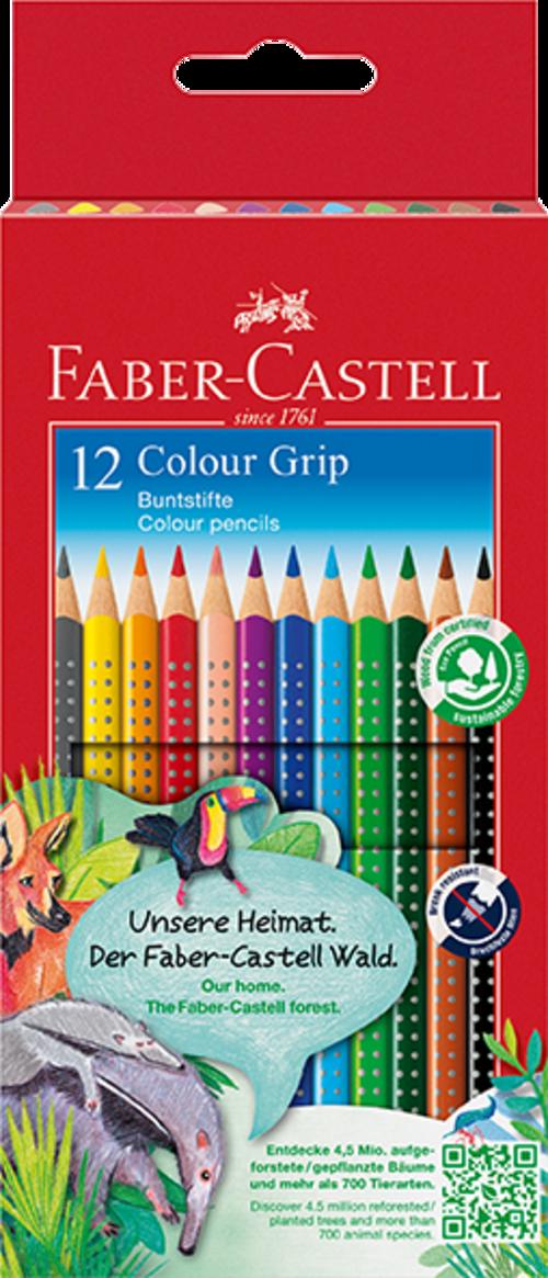 Buchcover: Faber-Castell Buntstift Colour Grip 12er Etui