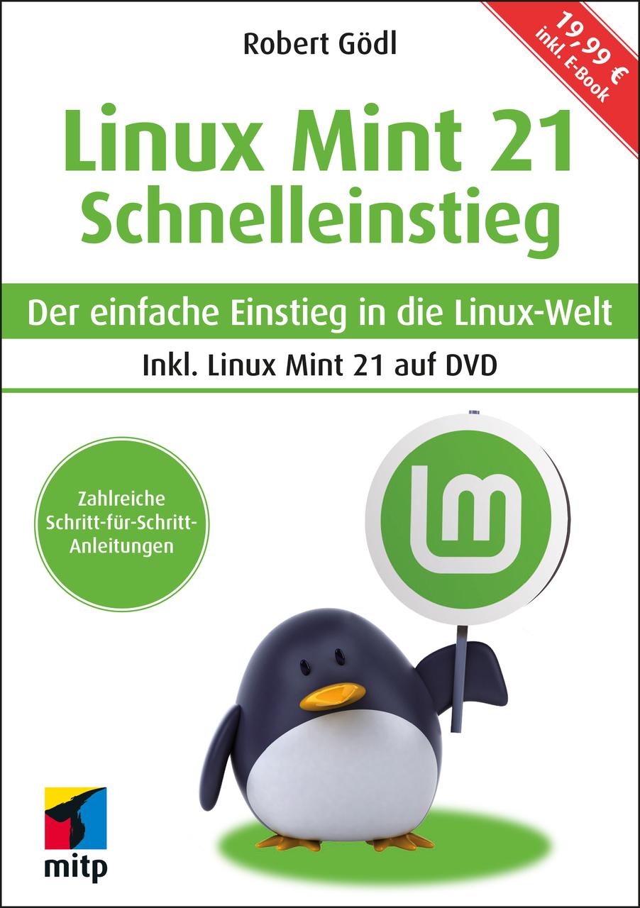 Buchcover: Linux Mint 21 - Schnelleinstieg