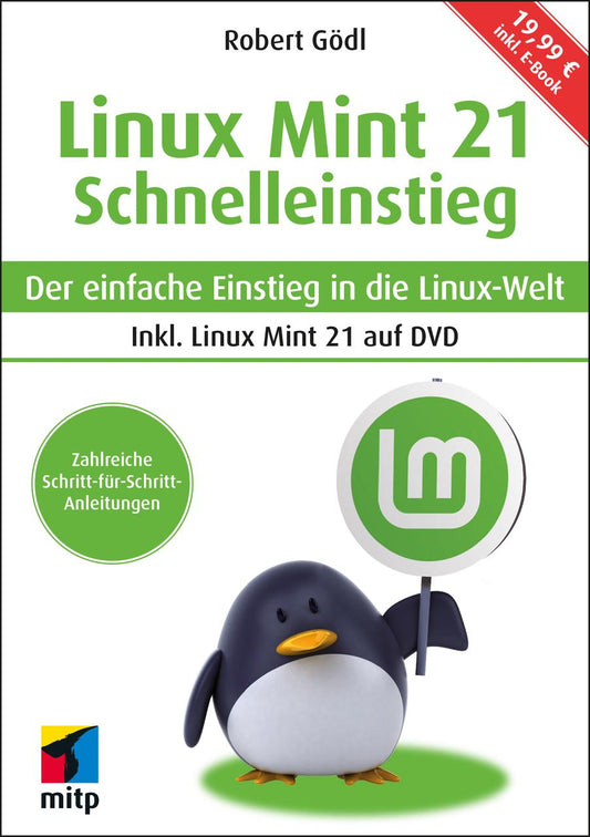 Buchcover: Linux Mint 21 - Schnelleinstieg