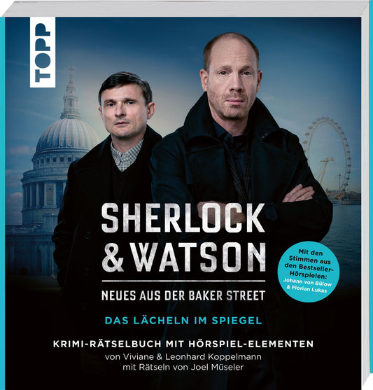 Buchcover: Sherlock & Watson - Neues aus der Baker Street: Das Lächeln im Spiegel
