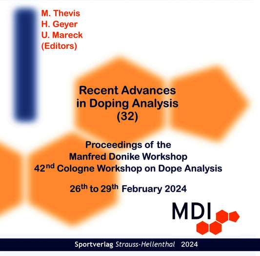 Recent Advances in Doping Analysis (32) - CD-Rom,CD-ROM