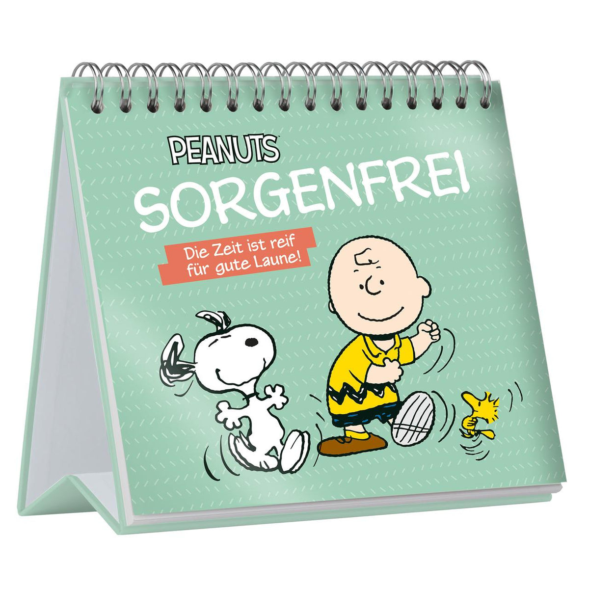 Buchcover: Peanuts: Sorgenfrei - Die Zeit ist reif für gute Laune!
