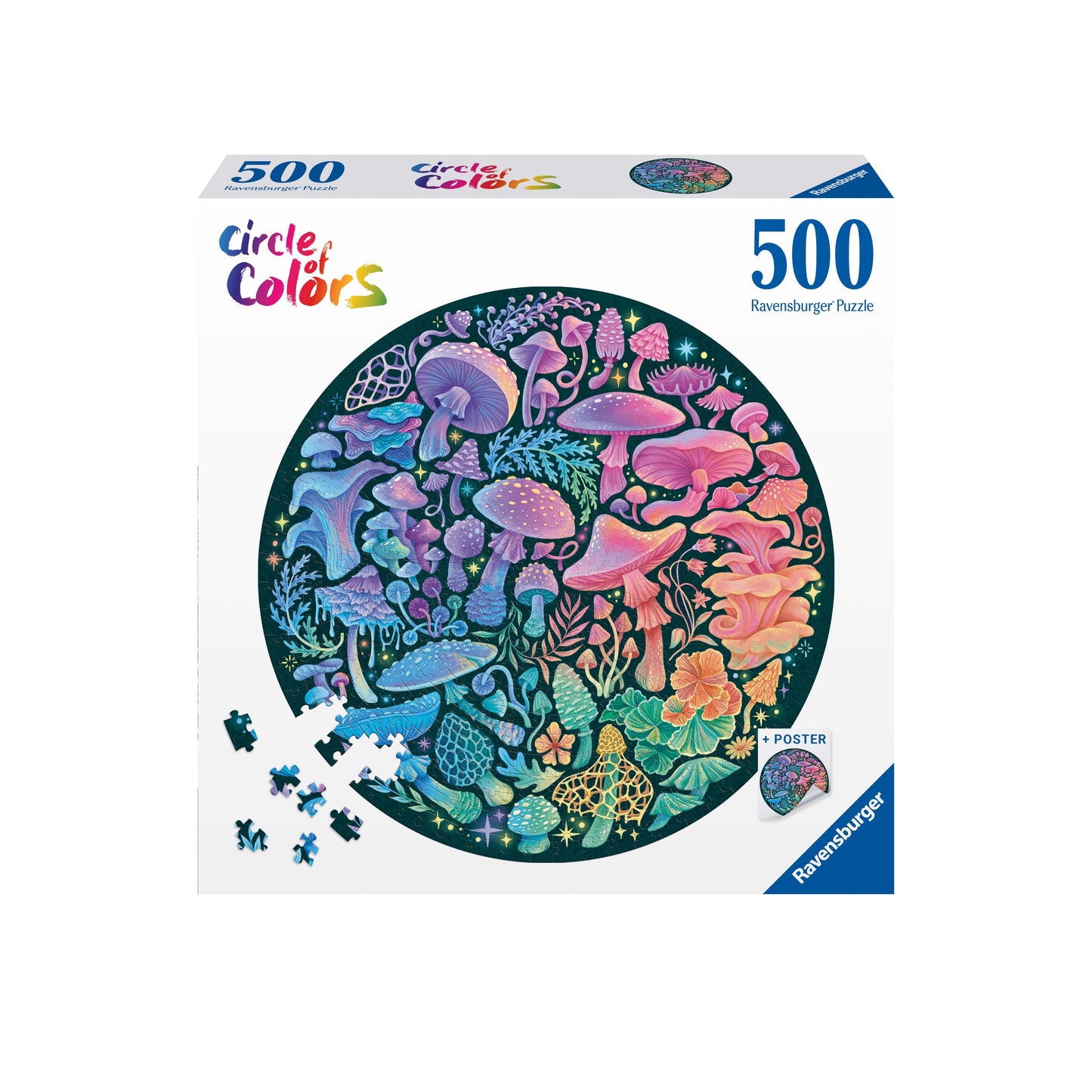 Circle of Colors - Mushrooms