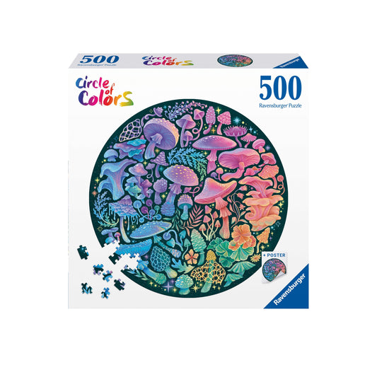 Circle of Colors - Mushrooms