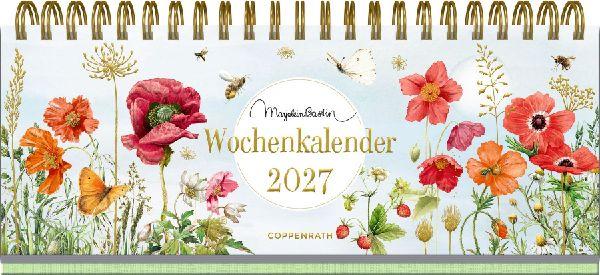 Wochenkalender 2027 - rot