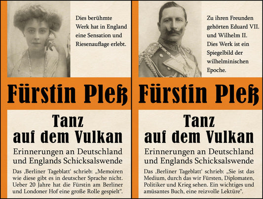 Tanz auf dem Vulkan - Erinnerungen an Deutschlands und Englands Schicksalswende - Bd. 1 + 2