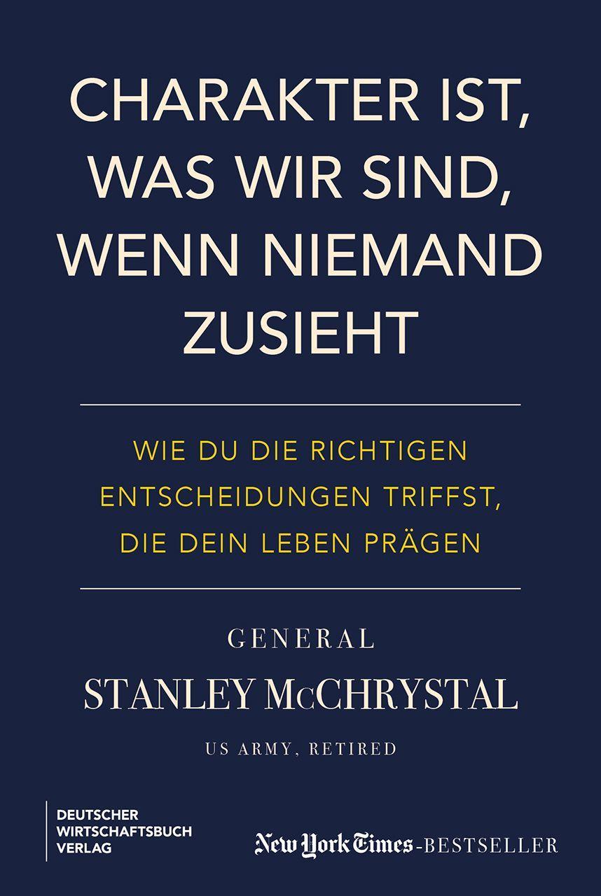 Charakter ist, was wir sind, wenn niemand zusieht