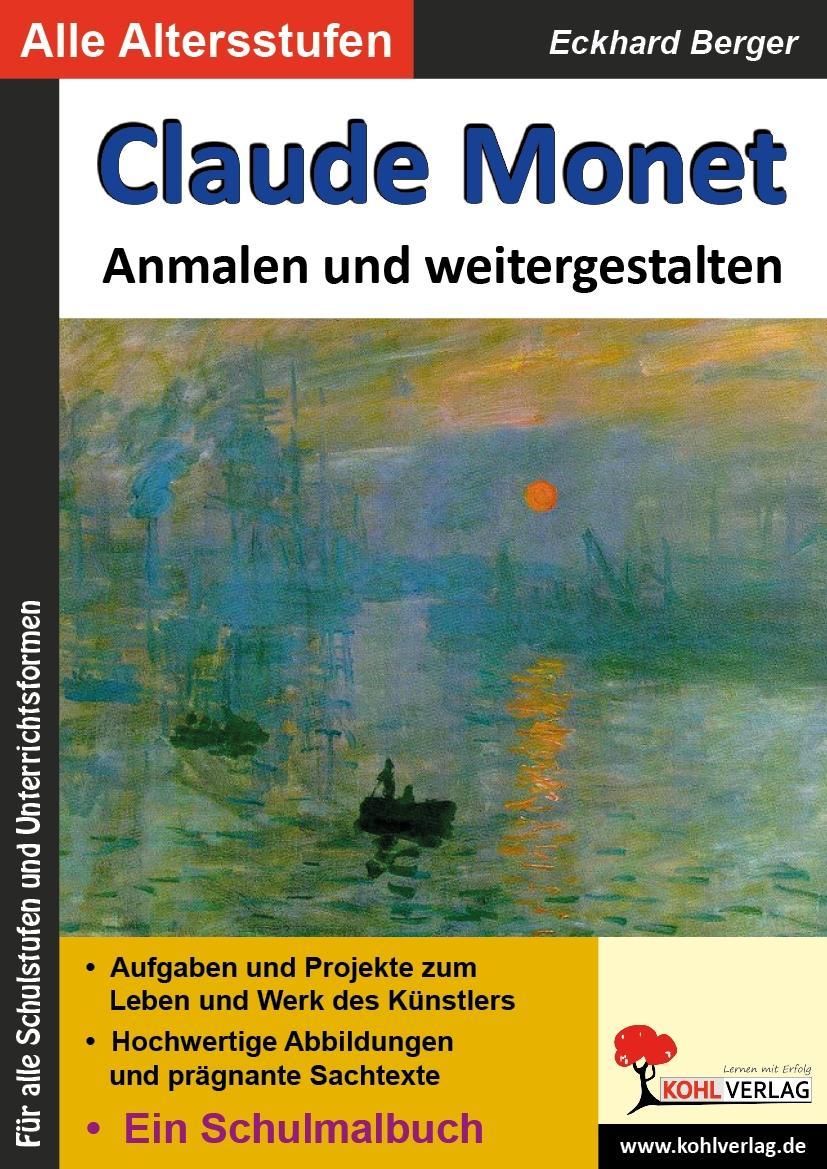 Claude Monet anmalen und weitergestalten