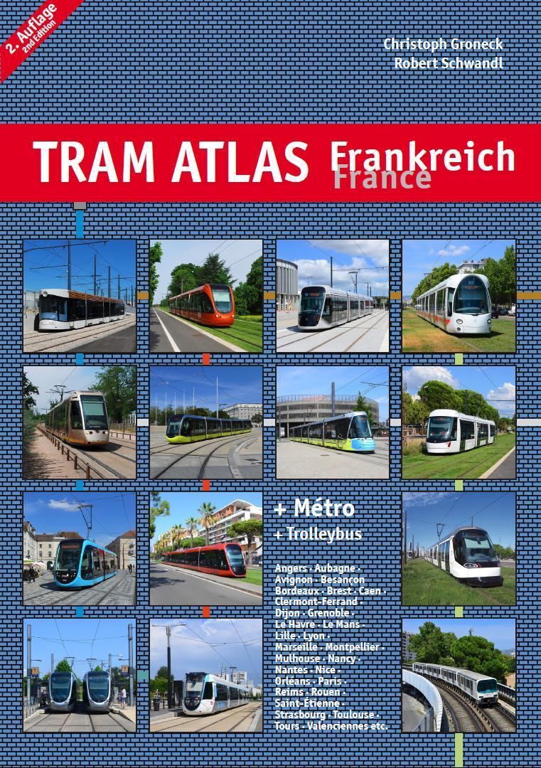 Buchcover: Tram Atlas Frankreich / France