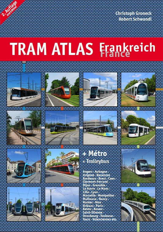 Buchcover: Tram Atlas Frankreich / France