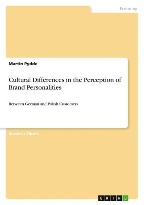 Cultural Differences in the Perception of Brand Personalities