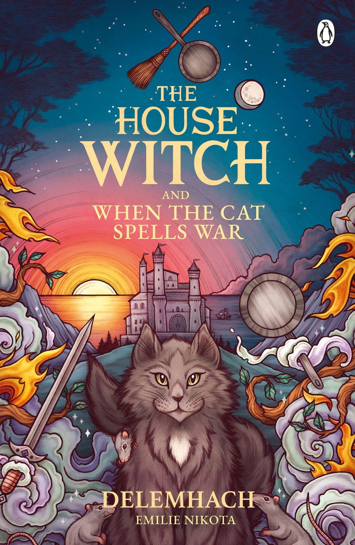 Buchcover: The House Witch and When The Cat Spells War