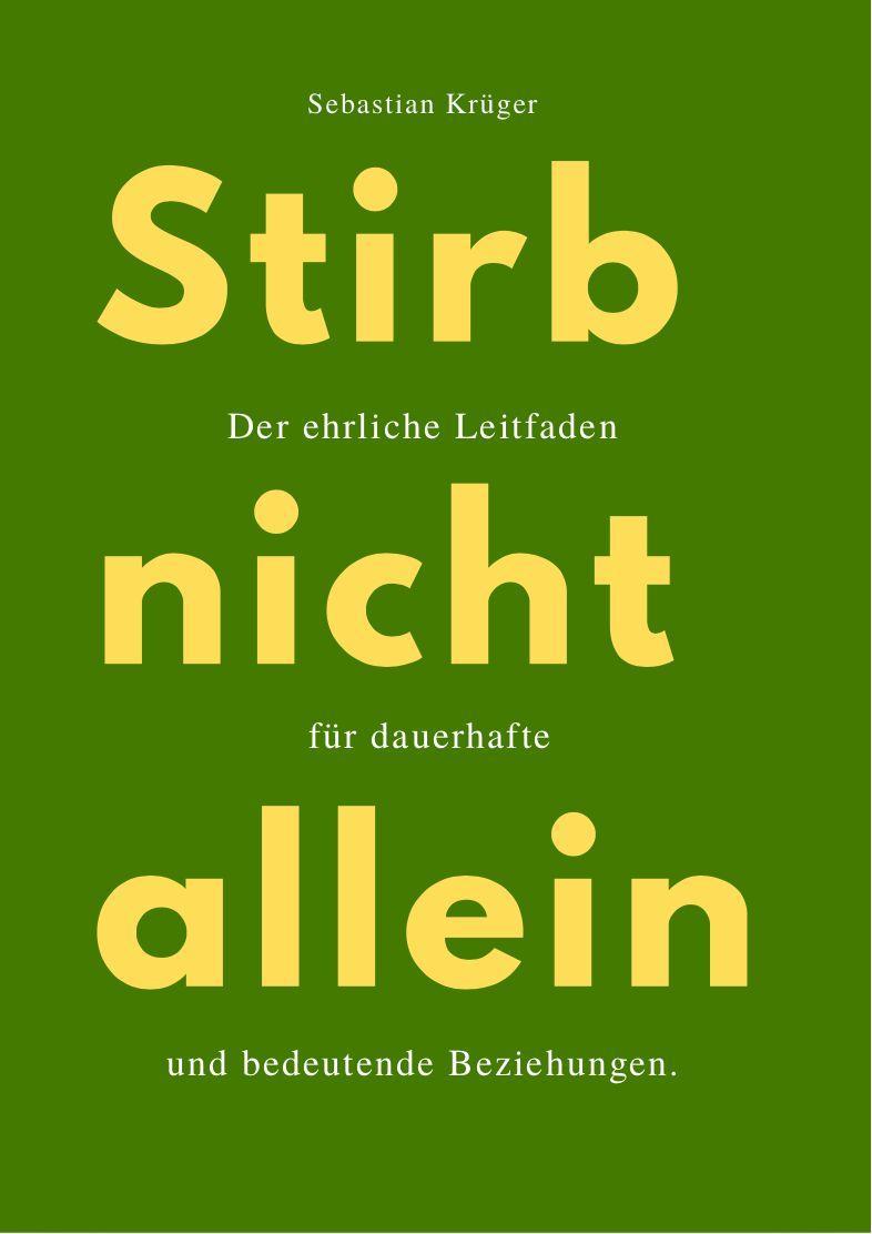 Buchcover: STIRB NICHT ALLEIN