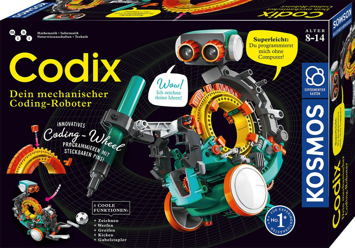 Buchcover: Codix - Dein mechanischer Coding-Roboter