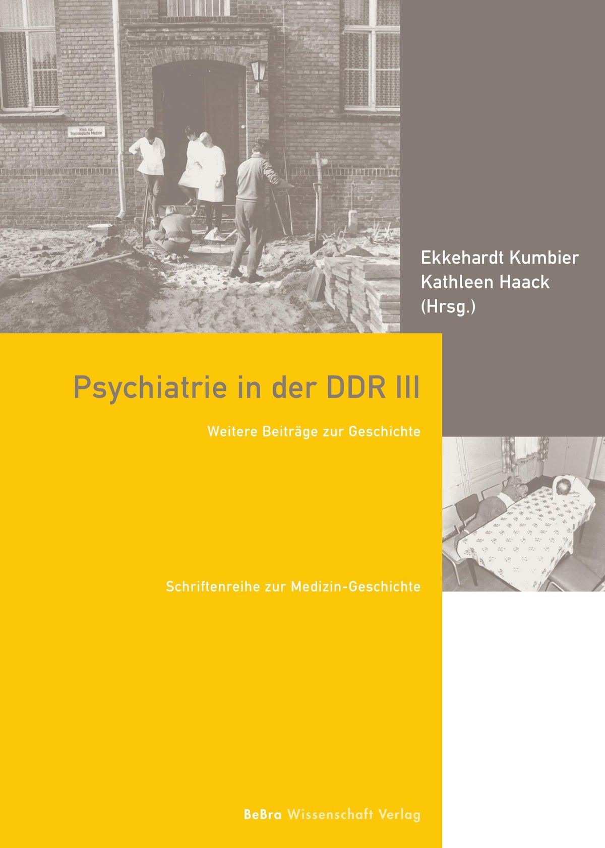Buchcover: Psychiatrie in der DDR III