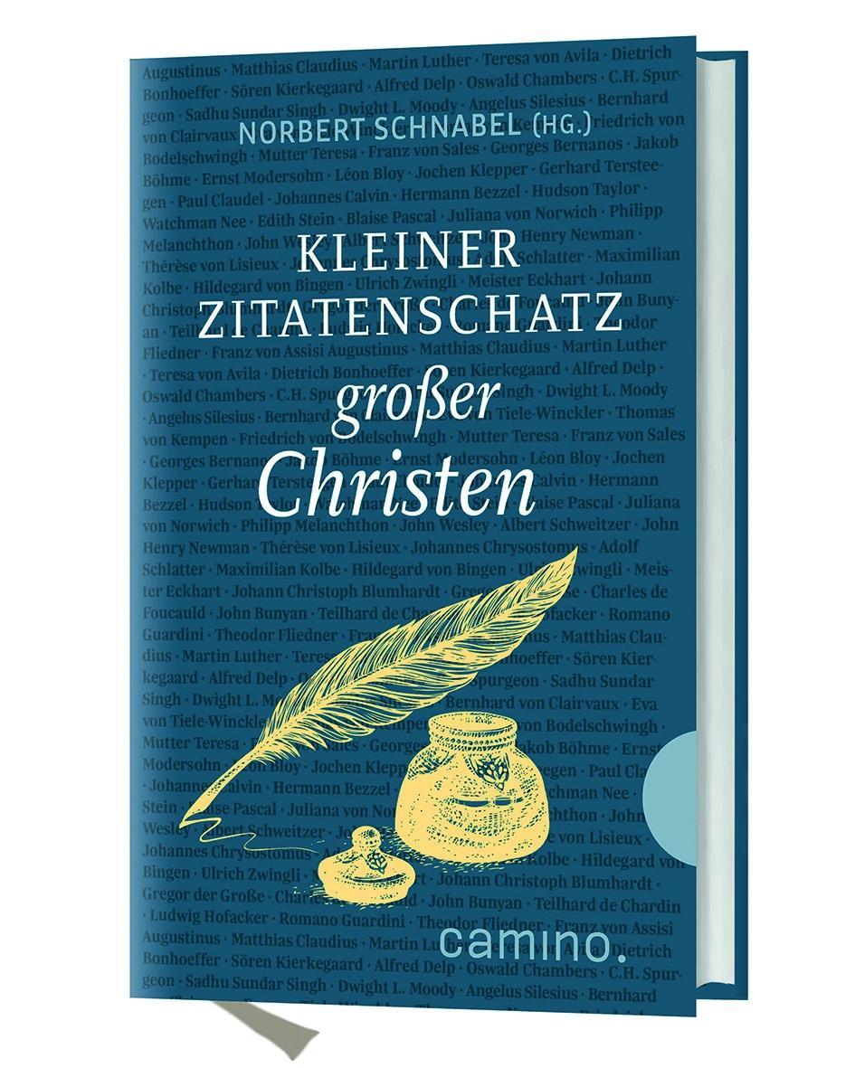 Buchcover: Kleiner Zitatenschatz großer Christen