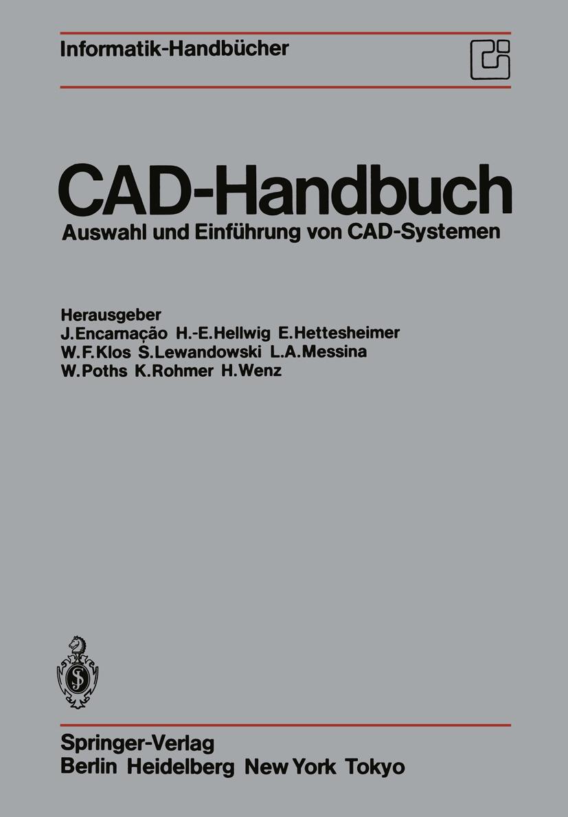 Buchcover: CAD-Handbuch