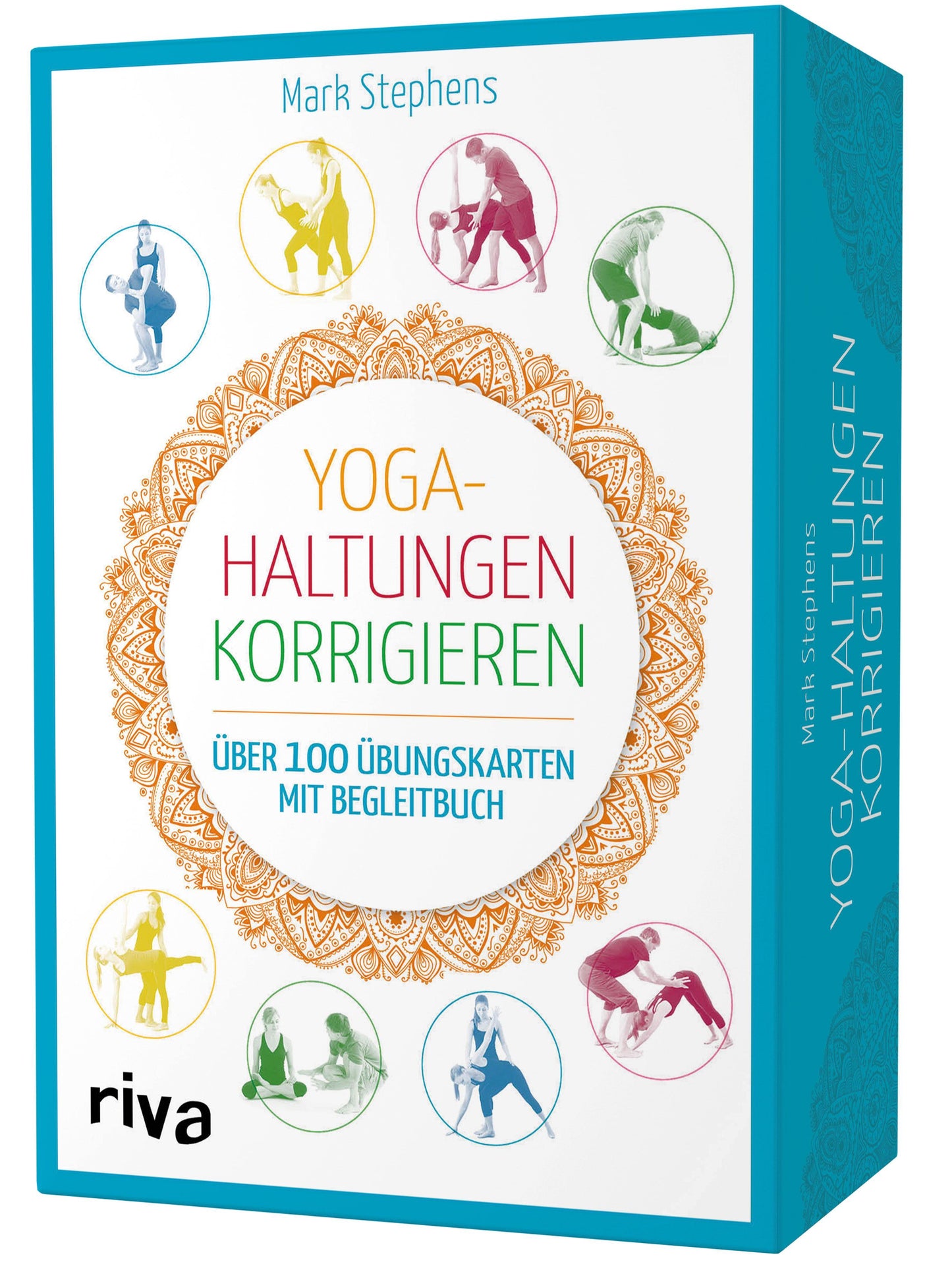 Yoga-Haltungen korrigieren, Übungskarten mit Begleitbuch