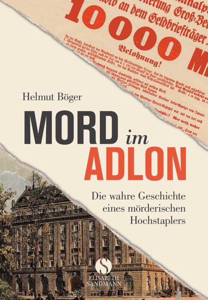 Buchcover: Mord im Adlon