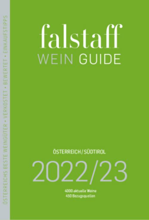 Buchcover: Falstaff Weinguide 2022/23